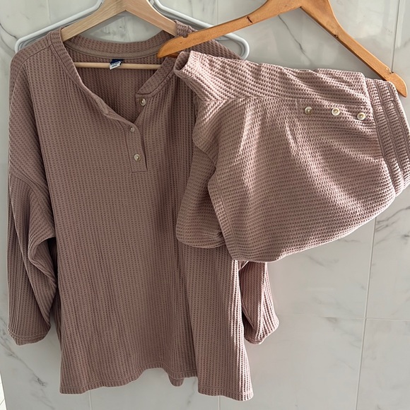 Old Navy Waffle set - Picture 1 of 2